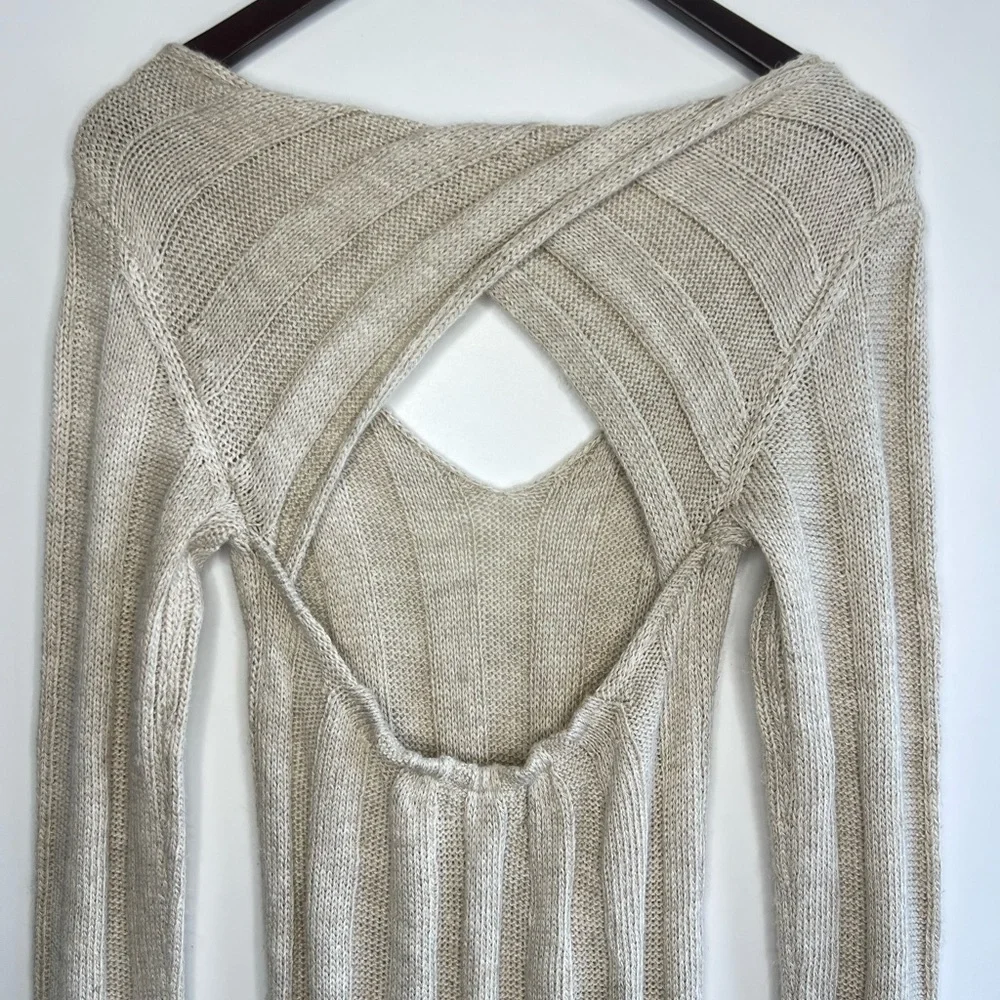 Free People Beach Long Sleeve Savannah Sweater Midi Dress